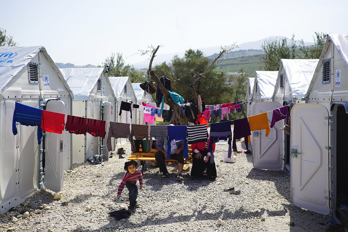 יחידות Better Shelter במחנה הפליטים קארה טפה, תמונה ראשית